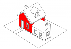 Maquette de la façade.