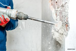Photo d'un chantier de construction.