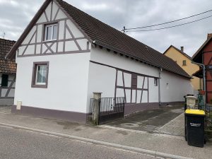 Chantier de ravalement de façade et travaux de couverture dans le 67.