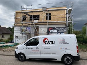 Chantier de démolition et construction dans le 67.