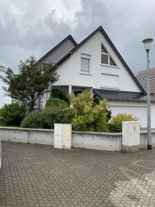 Chantier de ravalement de façade dans le 67.