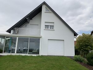 Chantier de ravalement de façade dans le 67.