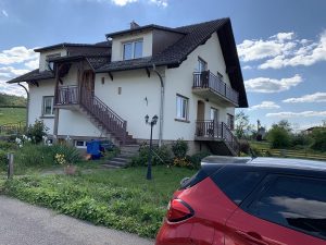 Chantier de ravalement de façade dans le 67.