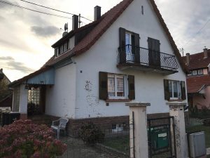 Chantier d'isolation extérieure dans le 67.