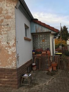 Chantier d'isolation extérieure dans le 67.