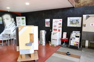 Photo du showroom intérieur.