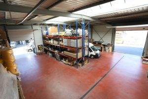 Photo du hangar.