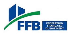 Logo de la fédération française du bâtiment.