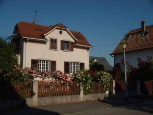 Chantier de couverture et ravalement de façade dans le 67.