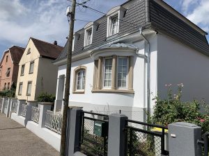 Chantier de ravalement de façade dans le 67.
