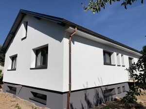 Chantier d'isolation extérieure dans le 67.