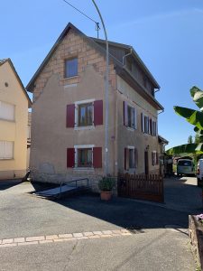 Chantier d'isolation extérieure dans le 67.