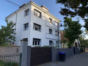 Chantier d'isolation extérieure et ravalement de façade dans le 67.