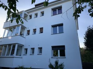 Chantier d'isolation extérieure et ravalement de façade dans le 67.