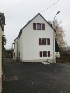 Chantier d'isolation extérieure dans le 67.
