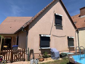 Chantier de création d'extension dans le 67.