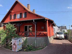 Chantier d'isolation extérieure dans le 67.