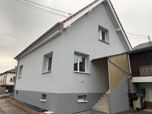 Chantier d’isolation extérieure dans le 67.