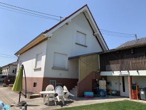 Chantier d’isolation extérieure dans le 67.