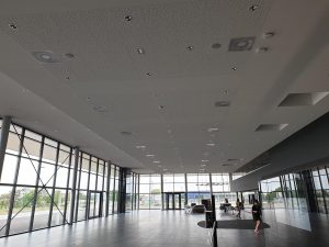 Chantier de construction neuve d'une concession automobile dans le 67.