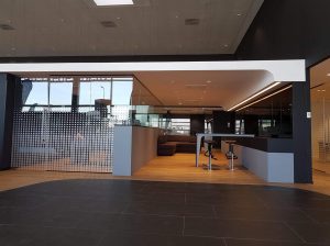 Chantier de construction neuve d'une concession automobile dans le 67.