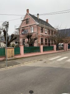 Chantier de ravalement de façade dans le 67.