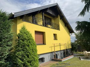 Chantier d’isolation extérieure et travaux de zinguerie dans le 67.