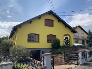 Chantier d’isolation extérieure et travaux de zinguerie dans le 67.