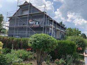 Chantier d’isolation extérieure dans le 67.