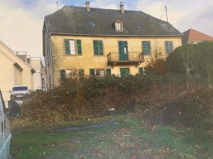 Chantier de rénovation d'une maison dans le 67.