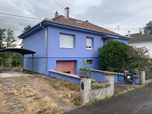 Chantier d'isolation extérieure et construction d'une terrasse dans le 67.