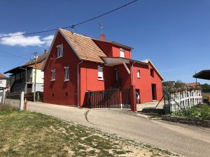 Chantier d'isolation extérieure dans le 67.