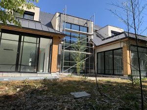 Chantier d'extension dans le 67.
