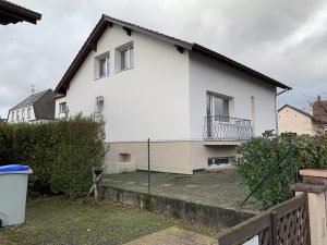 Chantier d'isolation extérieure dans le 67.