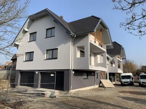 Chantier d'isolation extérieure dans le 67.