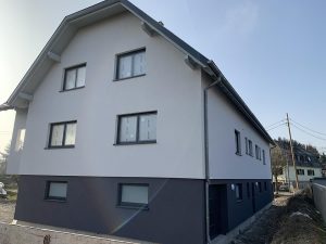 Chantier d'isolation extérieure dans le 67.