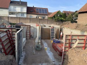 Chantier de gros œuvre dans le 67.