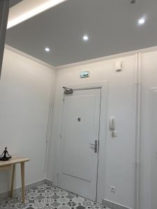 Chantier d'aménagement intérieur dans le 67.