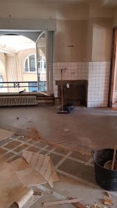 Chantier d'aménagement intérieur dans le 67.