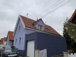 Chantier de rénovation énergétique dans le 67.