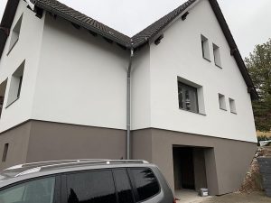 Chantier d'isolation extérieure dans le 67.
