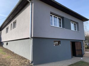 Chantier d'isolation extérieure dans le 67.