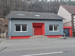 Chantier d'isolation extérieure dans le 67.