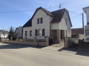 Chantier d'isolation extérieure dans le 67.