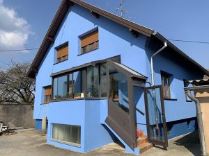 Chantier d'isolation extérieure dans le 67.