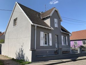 Chantier de ravalement de façade et isolation extérieure dans le 67.