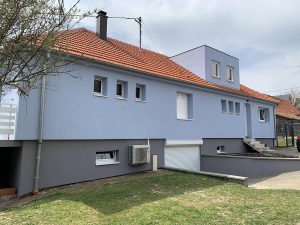 Chantier d'isolation extérieure dans le 67.