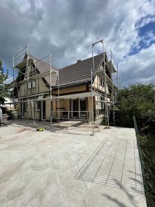 Chantier de rénovations extérieures et remplacement de la couverture dans le 67.