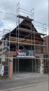 Chantier de rénovations et création d'un avent dans le 67.