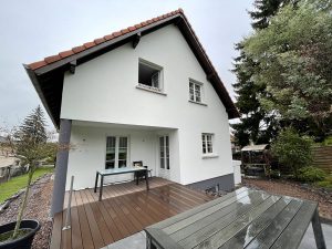 Chantier de ravalement de façade et traitement de toiture dans le 67.